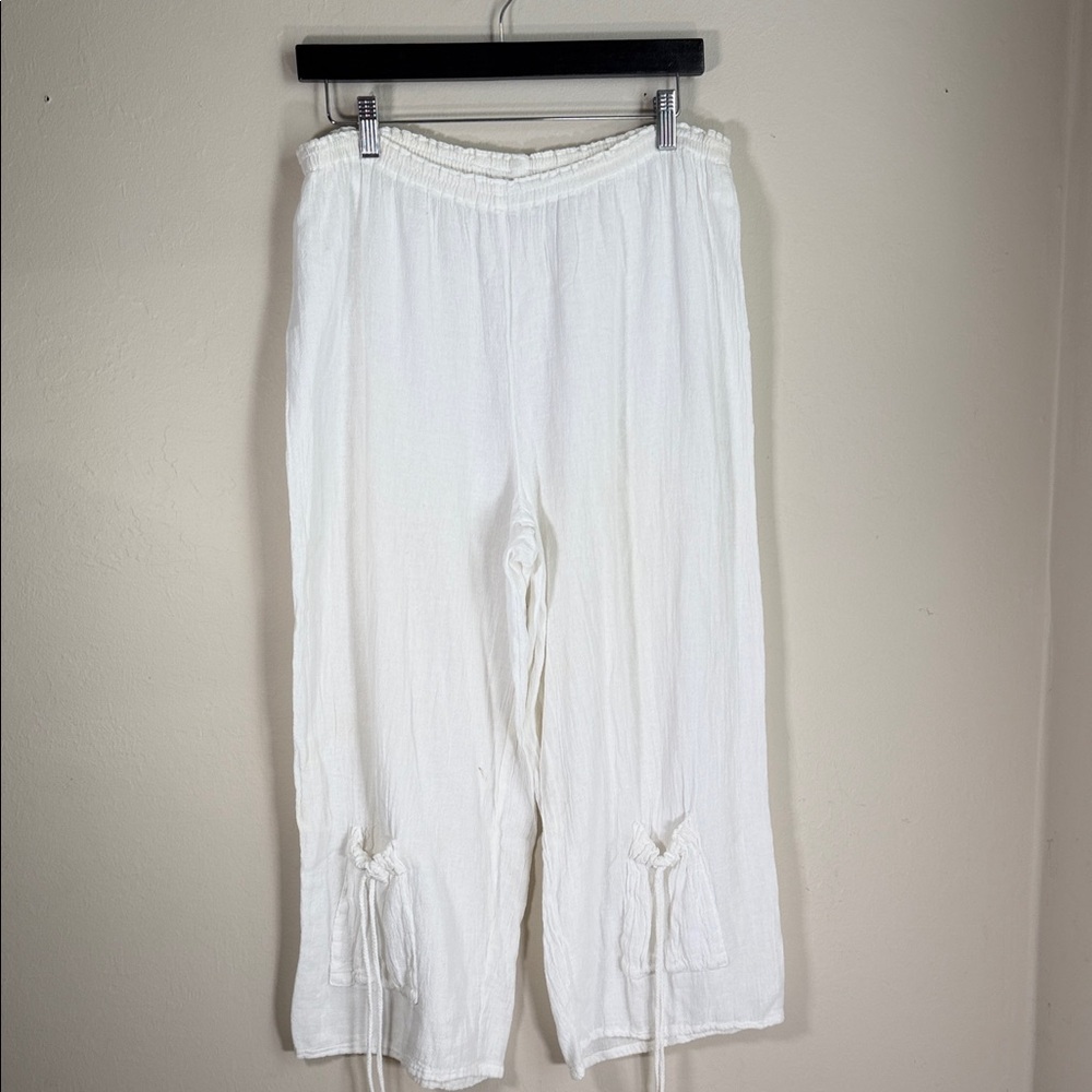 ✔️Oh My Gauze! ✔️White Straight Leg Jeans